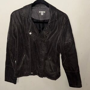 Dark Brown Leather Jacket